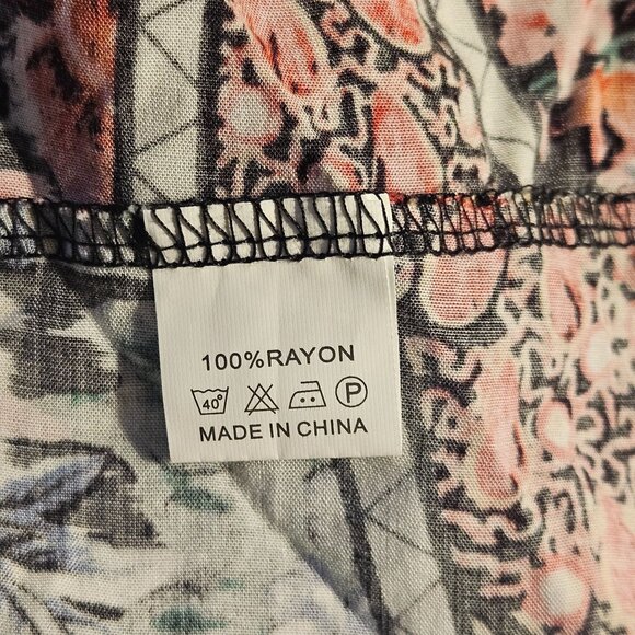 Jaase Woman Babydoll Boho Chic Mini Dress XS Festival Cottagecore Artisanal Core - Picture 11 of 13